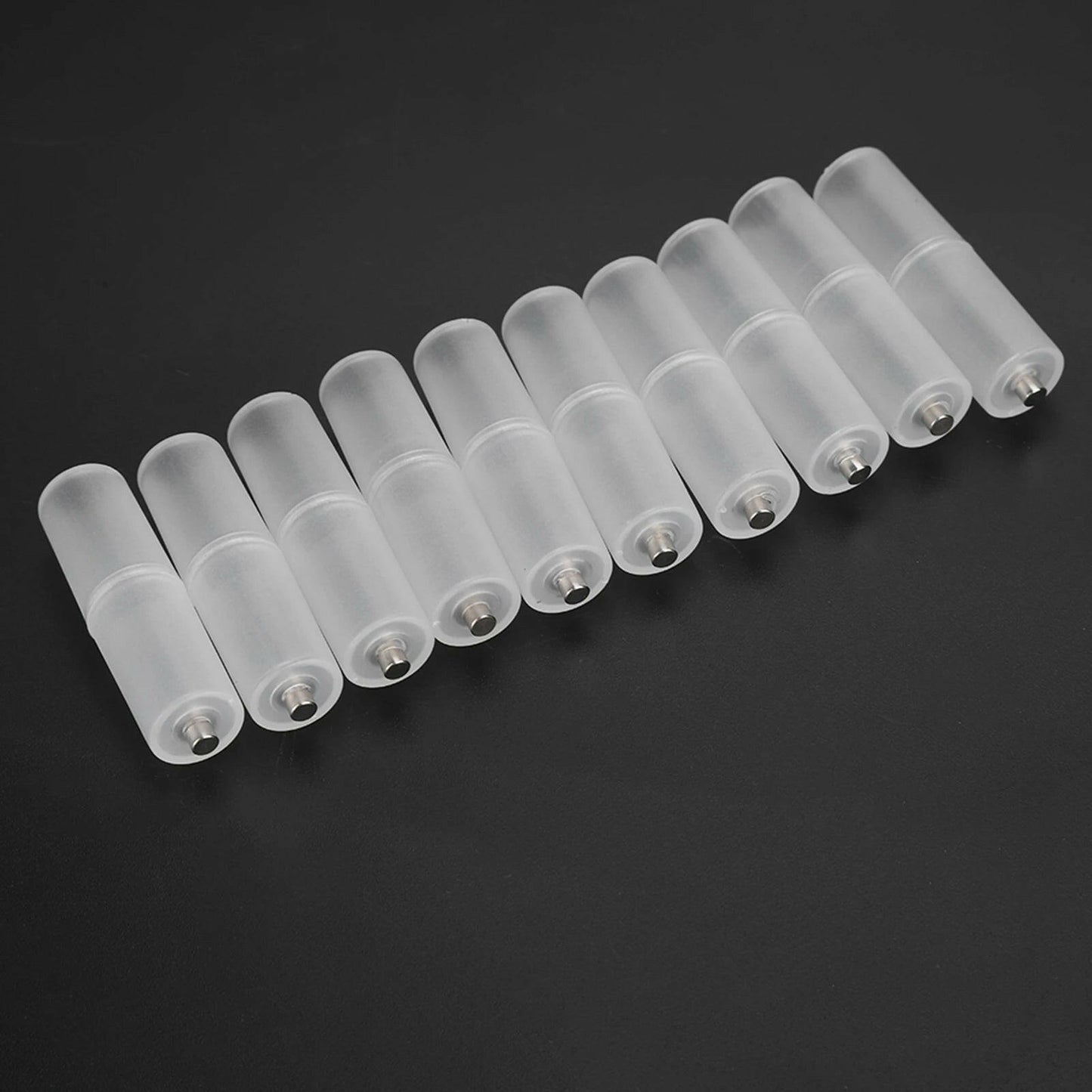 Transform Your Batteries: 10PCS AAA to AA Battery Converter Adapter for Ultimate Convenience.
