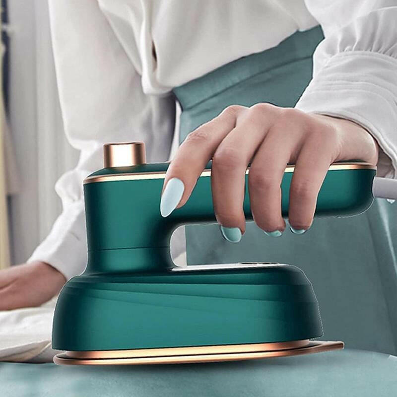 Compact & Versatile Mini Travel Iron - Perfect for Home & On-the-Go Touch-Ups.