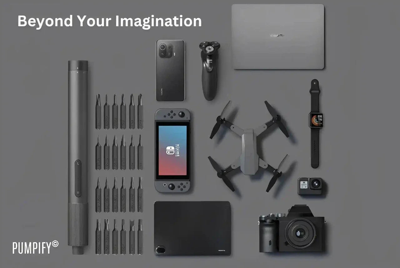 Elevate Your DIY Projects with the Xiaomi Mijia Electric Precision Screwdriver Set - Ultimate Precision and Power in One Compact Tool.
