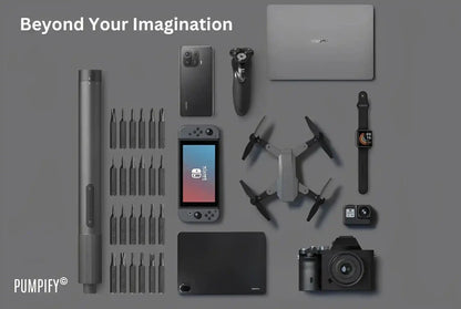 Elevate Your DIY Projects with the Xiaomi Mijia Electric Precision Screwdriver Set - Ultimate Precision and Power in One Compact Tool.