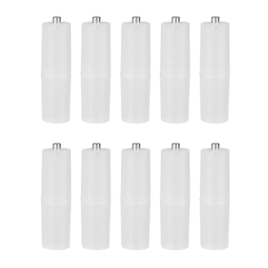 Transform Your Batteries: 10PCS AAA to AA Battery Converter Adapter for Ultimate Convenience.