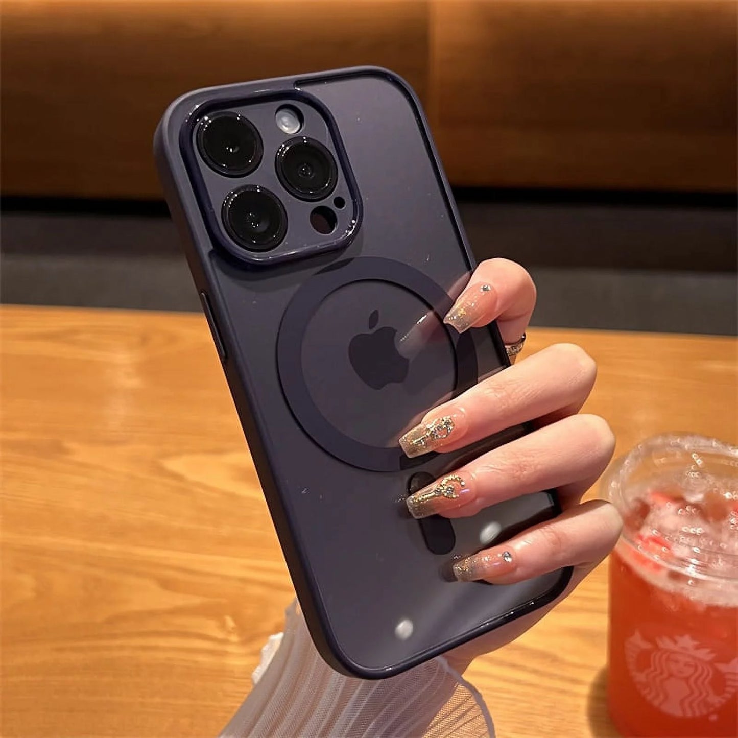 Elevate Your iPhone Experience with the Luxury Magnetic Wireless Charging Case - Shockproof Soft Bumper for iPhone 15, 14, 13, 12, 11 Pro and More!
