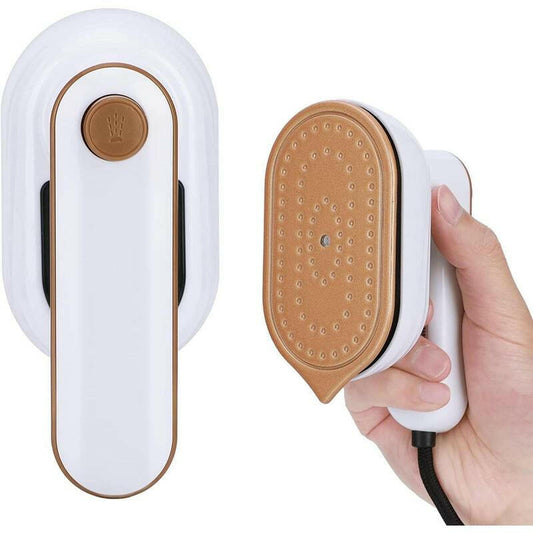 Compact & Versatile Mini Travel Iron - Perfect for Home & On-the-Go Touch-Ups.