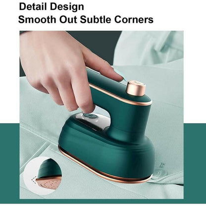 Compact & Versatile Mini Travel Iron - Perfect for Home & On-the-Go Touch-Ups.