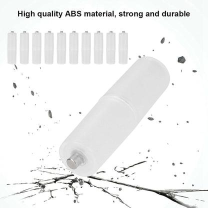 Transform Your Batteries: 10PCS AAA to AA Battery Converter Adapter for Ultimate Convenience.